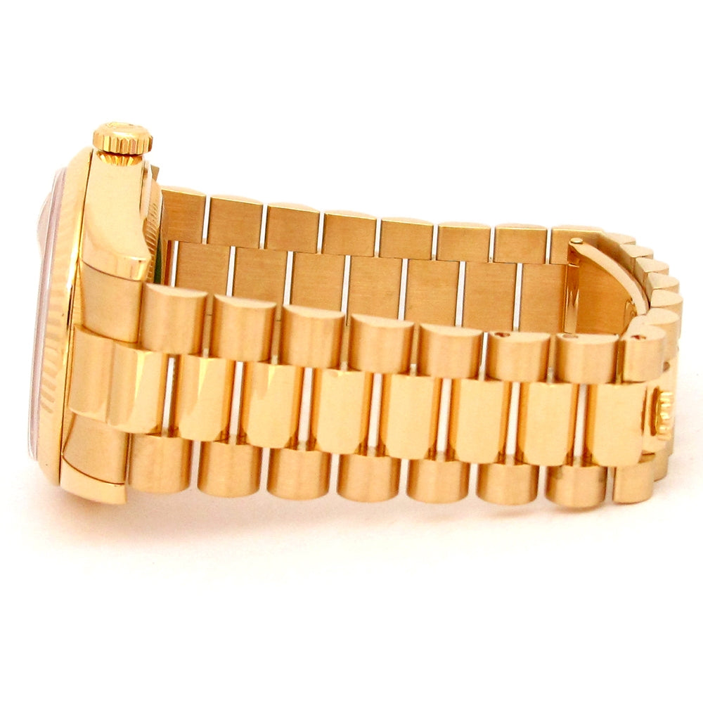36mm Rolex 18k Yellow Gold Oyster Perpetual Daydate Watch