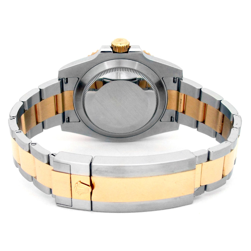 40mm Rolex 18k Yellow Gold and Stainless Steel Oyster Perpetual Submariner Watch