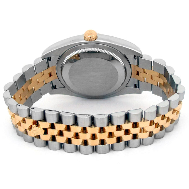 36mm Rolex 18K Yellow Gold and Stainless Steel Oyster Perpetual Datejust Watch
