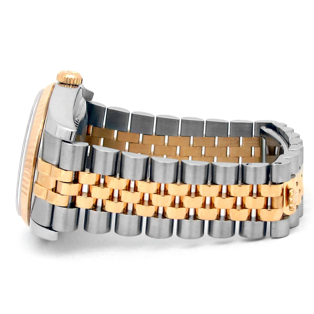 36mm Rolex 18K Yellow Gold and Stainless Steel Oyster Perpetual Datejust Watch