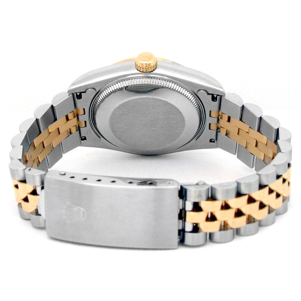 31mm Rolex 18K Yellow Gold & Stainless Steel Oyster Perpetual Datejust Watch
