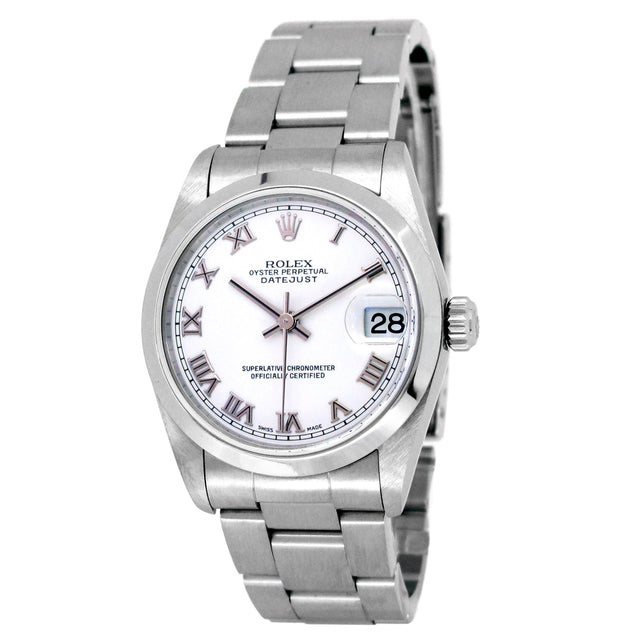 31mm Rolex Stainless Steel Oyster Perpetual Datejust Watch