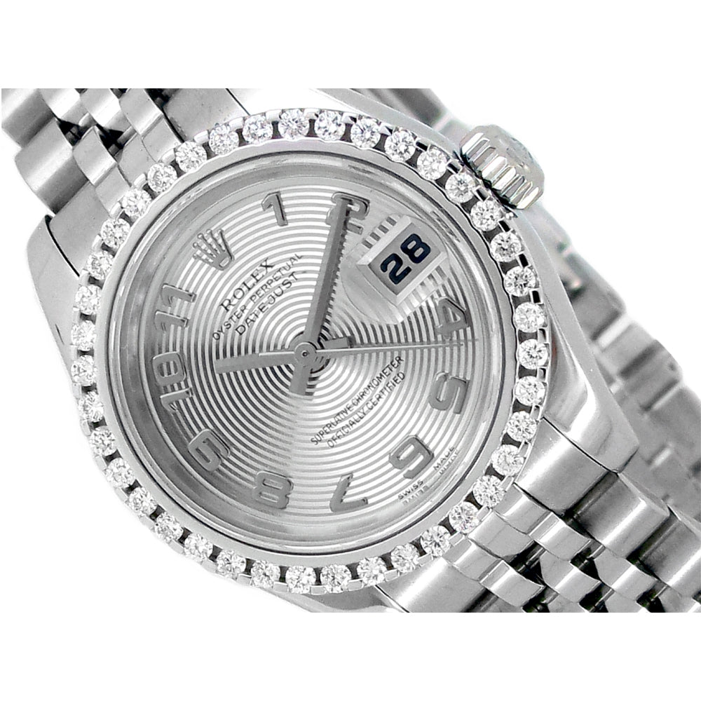 26mm Rolex Stainless Steel Oyster Perpetual Datejust Watch