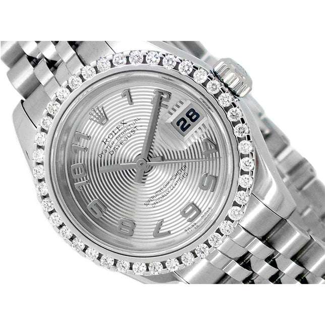 26mm Rolex Stainless Steel Oyster Perpetual Datejust Watch
