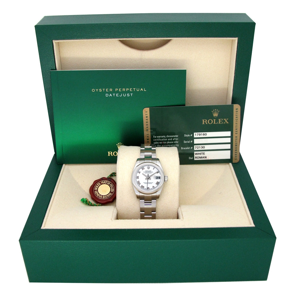26mm Rolex Stainless Steel Oyster Perpetual Datejust Watch