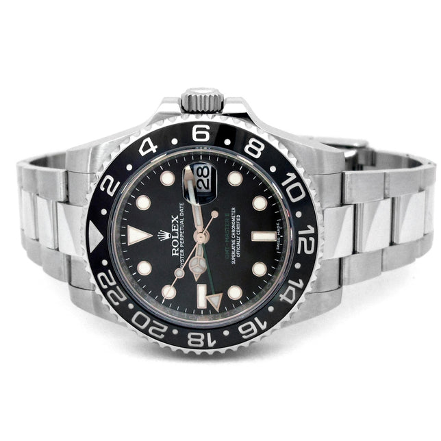 40mm Rolex Stainless Steel Oyster Perpetual GMT-Master II Watch
