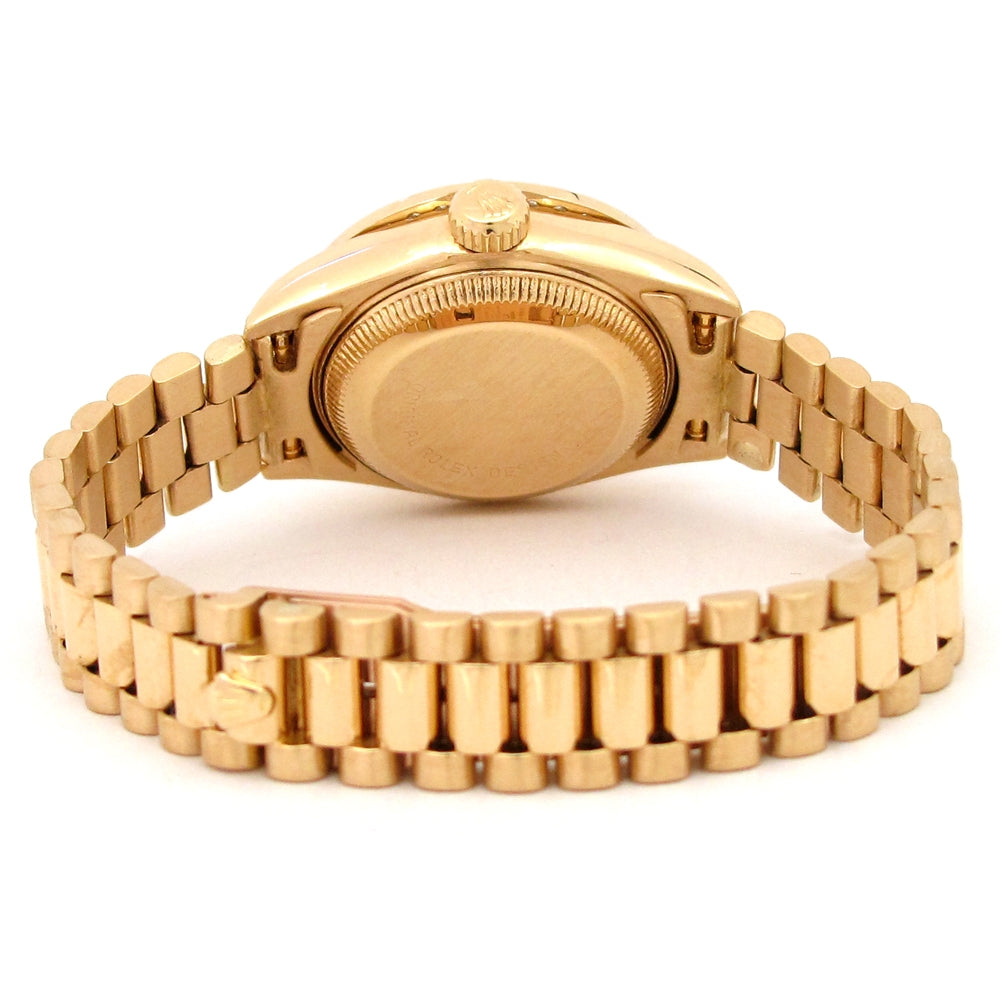 26mm Rolex 18k Yellow Gold Presidential Datejust Watch