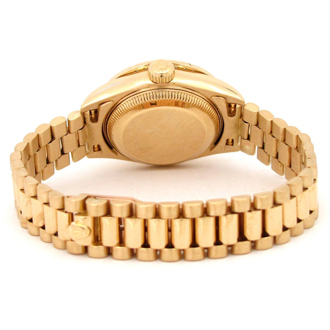 26mm Rolex 18k Yellow Gold Presidential Datejust Watch