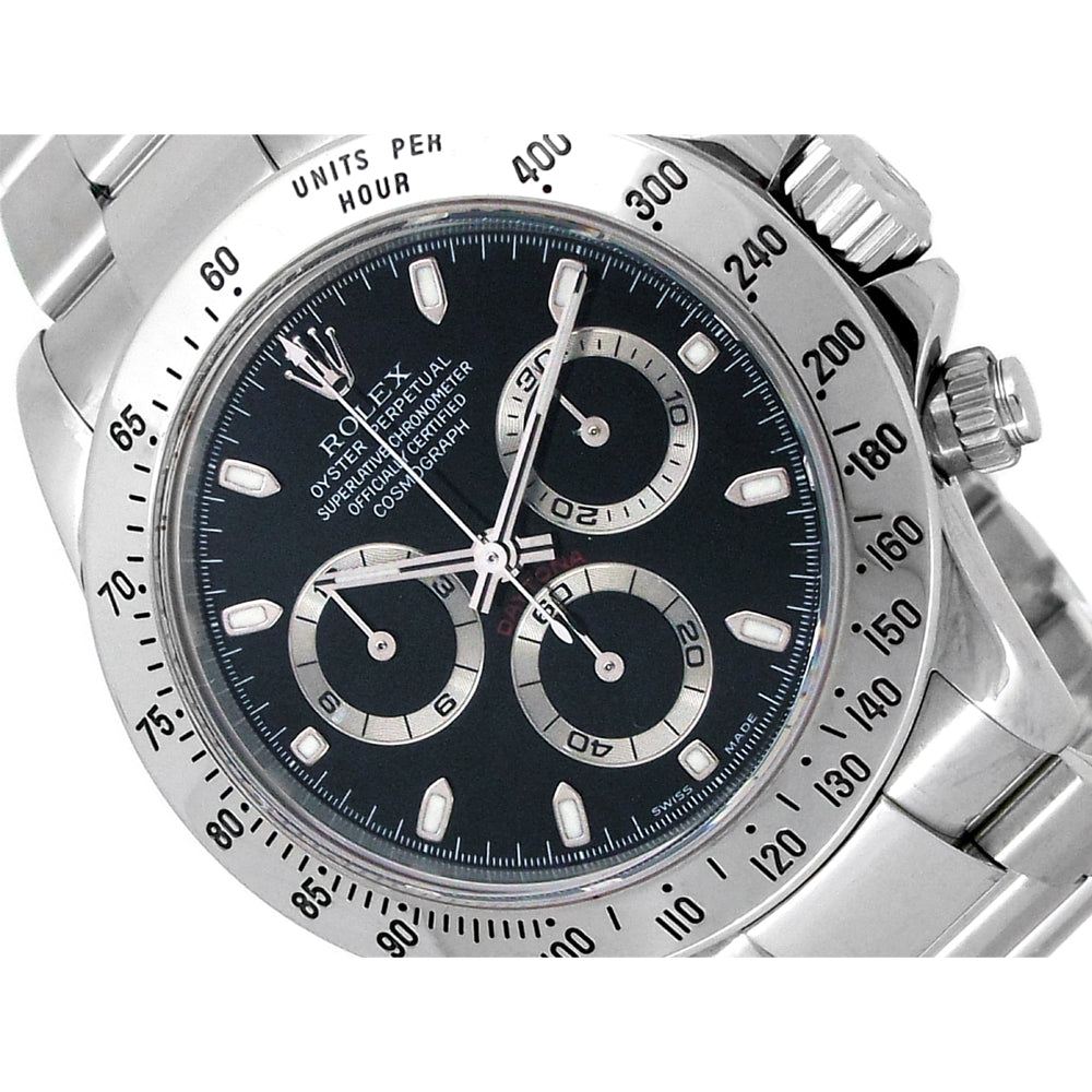 40mm Rolex Stainless Steel Cosmograph Daytona Watch
