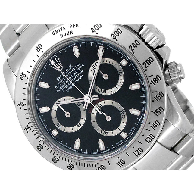 40mm Rolex Stainless Steel Cosmograph Daytona Watch