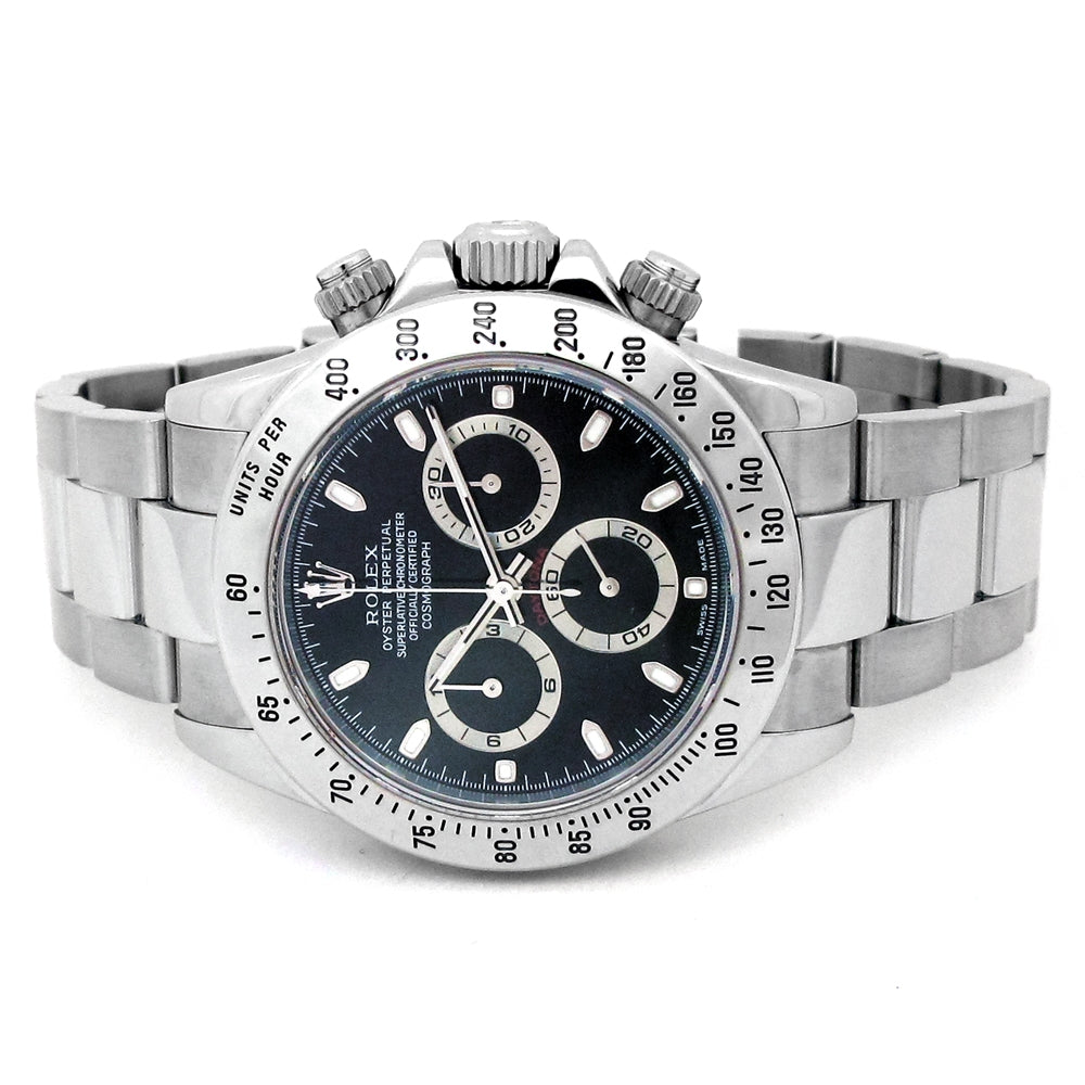 40mm Rolex Stainless Steel Cosmograph Daytona Watch