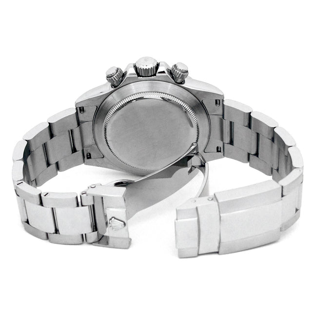 40mm Rolex Stainless Steel Cosmograph Daytona Watch