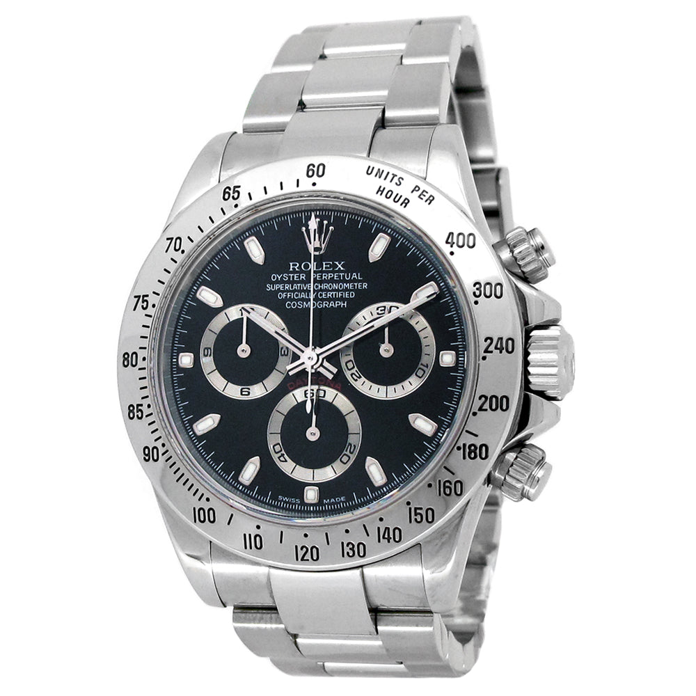 40mm Rolex Stainless Steel Cosmograph Daytona Watch