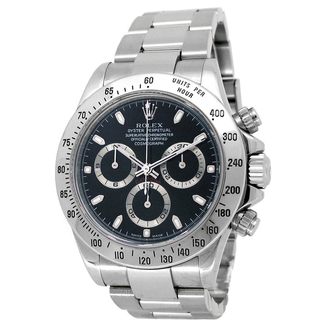 40mm Rolex Stainless Steel Cosmograph Daytona Watch