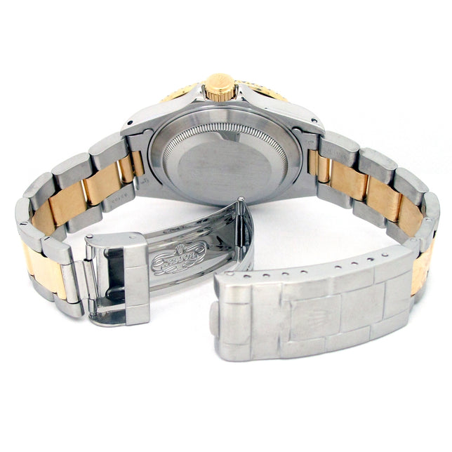 40mm Rolex 18k Yellow Gold and Stainless Steel Oyster Perpetual Submariner Watch