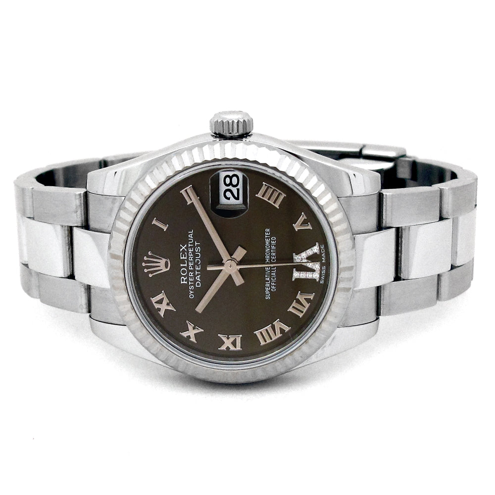 31mm Rolex Stainless Steel Oyster Perpetual Datejust Watch