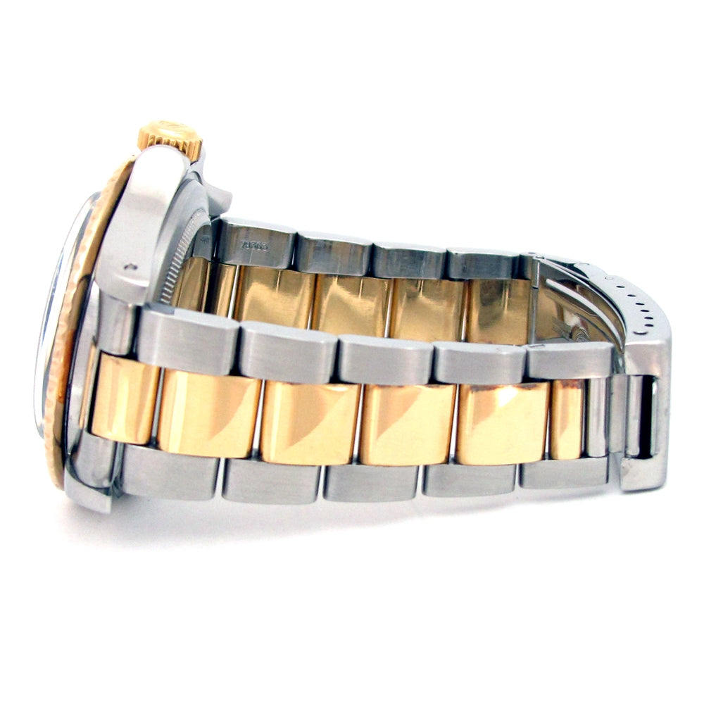40mm Rolex 18k Yellow Gold & Stainless Steel Oyster Perpetual Rare Vintage Submariner Watch
