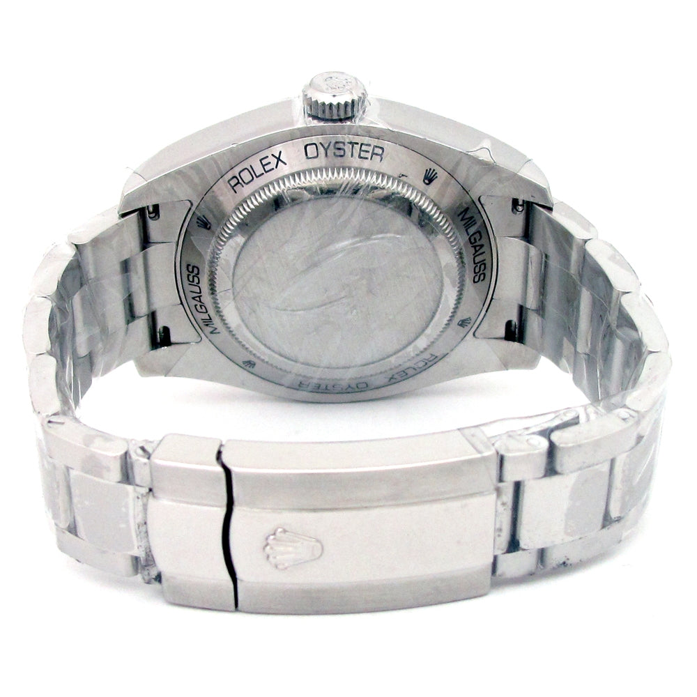 40mm Rolex Stainless Steel Oyster Perpetual Milgauss Watch
