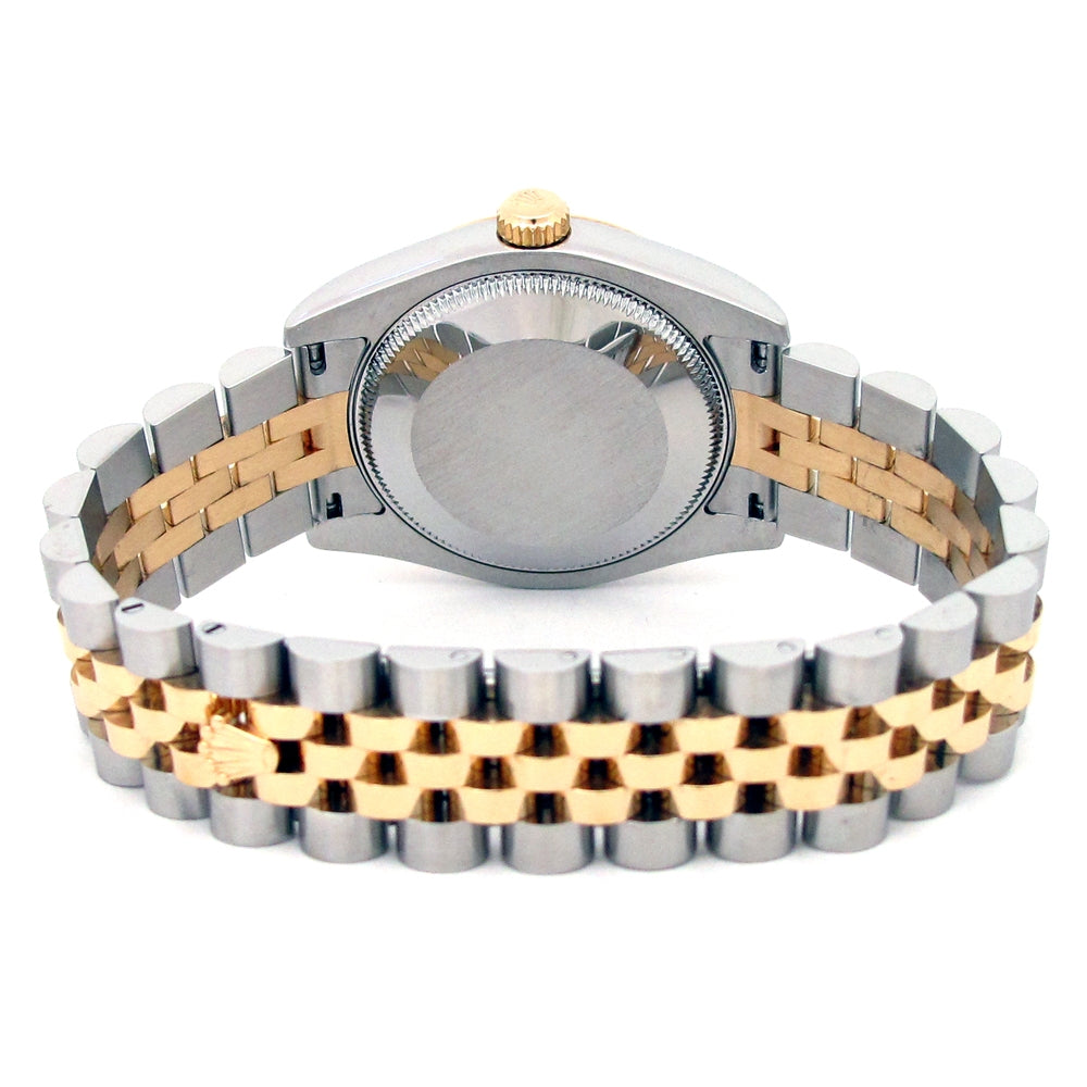 31mm Rolex 18k Yellow Gold and Stainless Steel Oyster Perpetual Datejust Watch