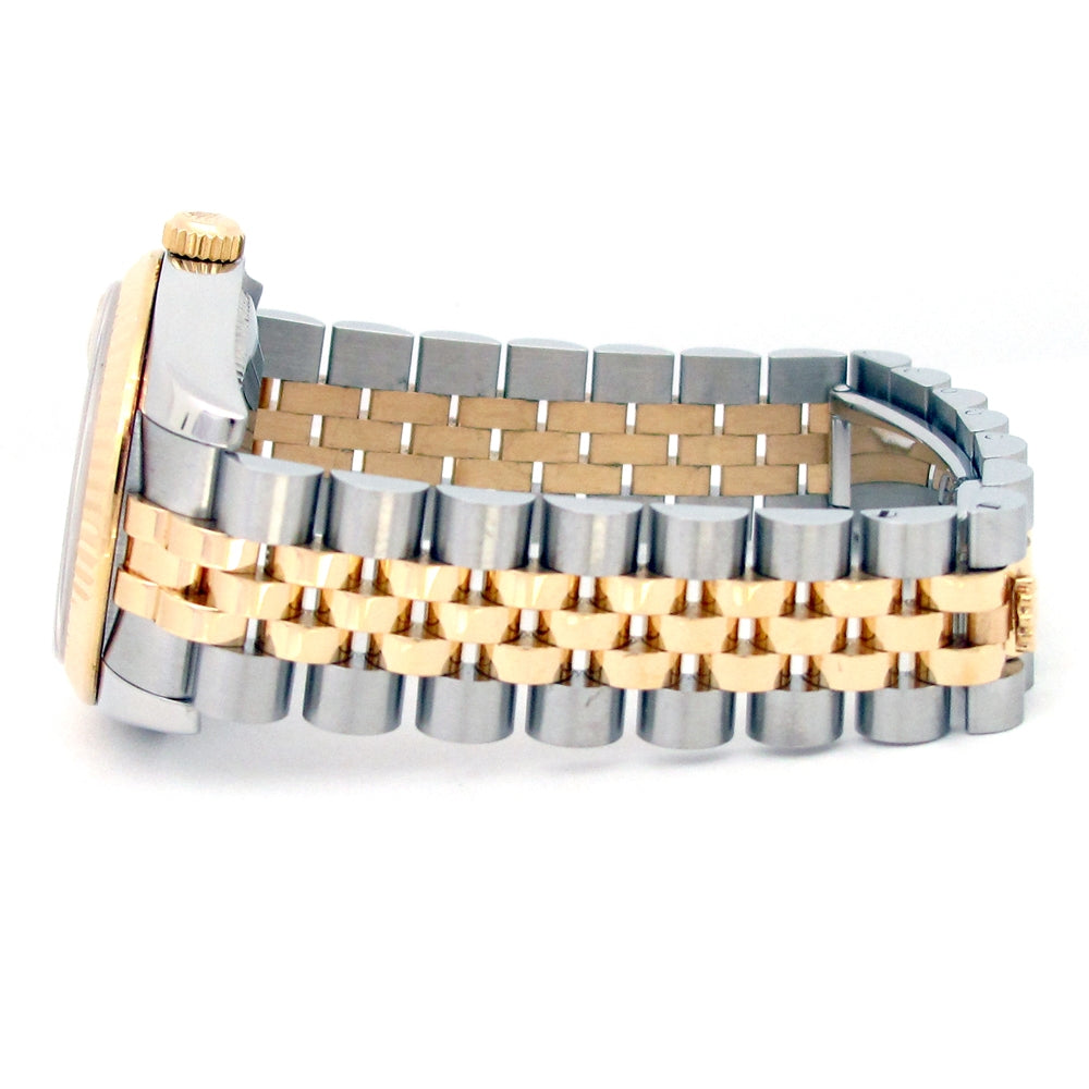 31mm Rolex 18k Yellow Gold and Stainless Steel Oyster Perpetual Datejust Watch