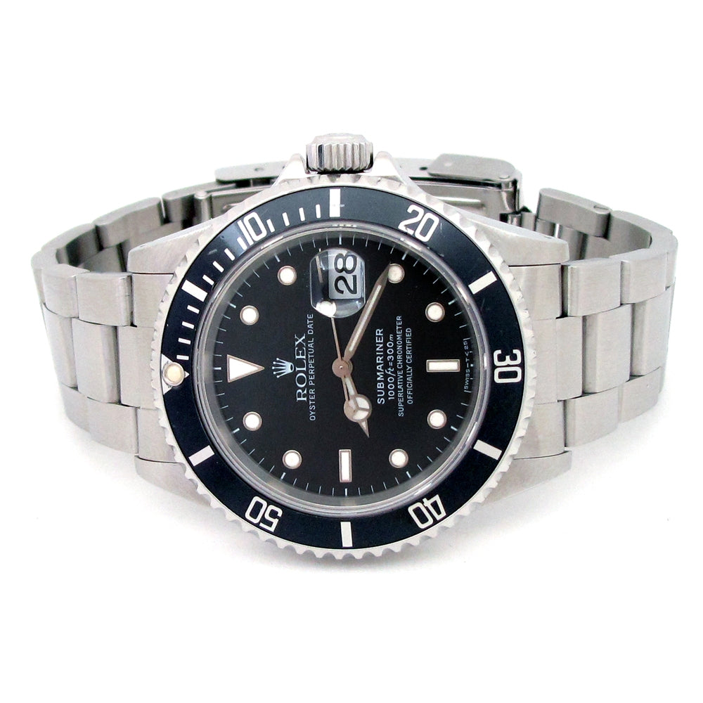 40mm Rolex Stainless Steel Oyster Perpetual Submariner Watch