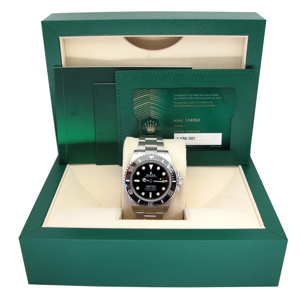 41mm Rolex Stainless Steel Oyster Perpetual Submariner No Date Watch *Brand New*