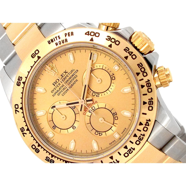 40mm Rolex 18k Yellow Gold and Stainless Steel Oyster Perpetual Daytona Watch *BRAND NEW*