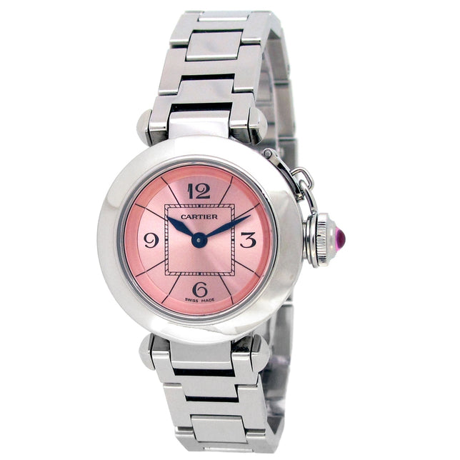 27mm Cartier Stainless Steel Miss Pasha Watch
