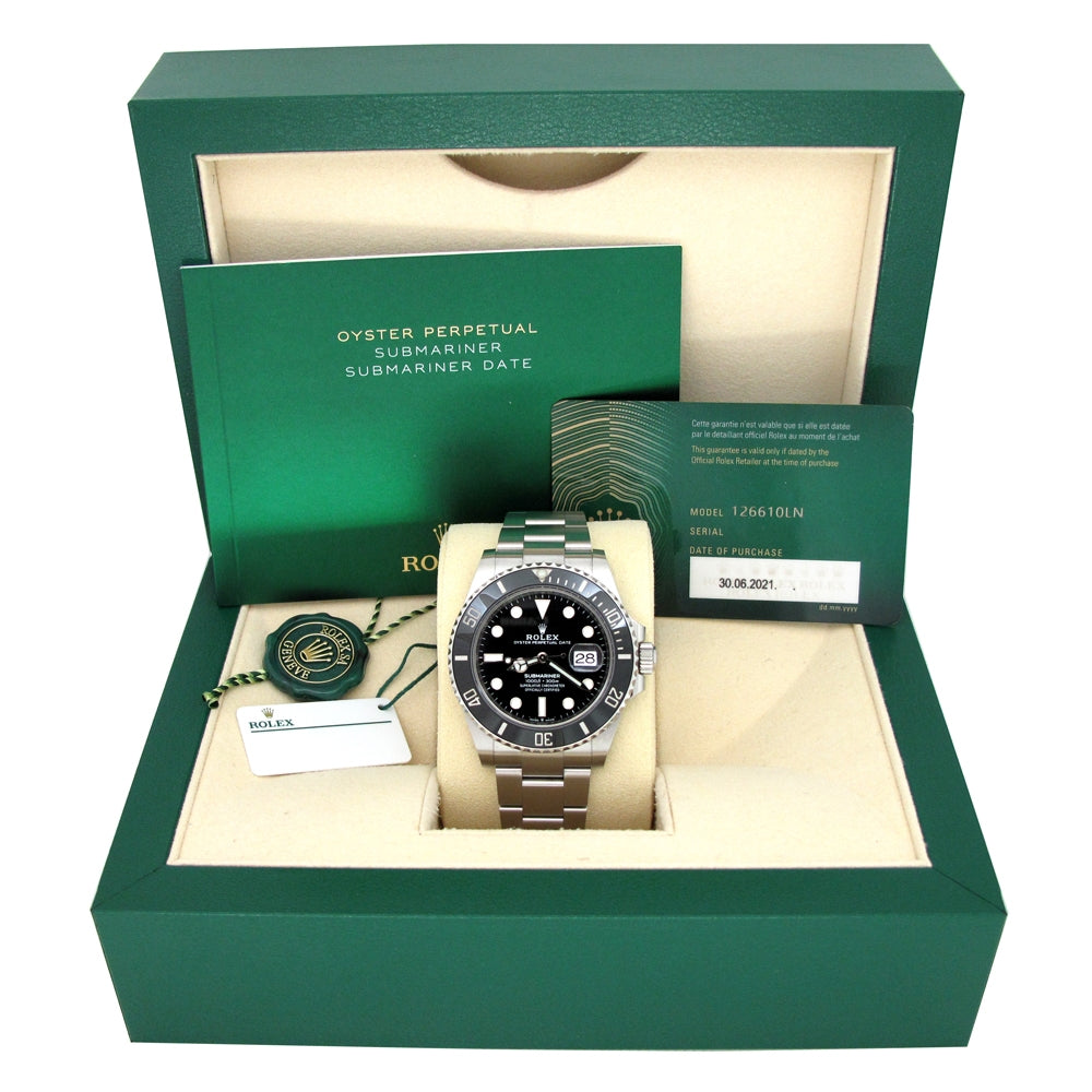 41mm Rolex Stainless Steel Oyster Perpetual Submariner Date Watch *BRAND NEW*