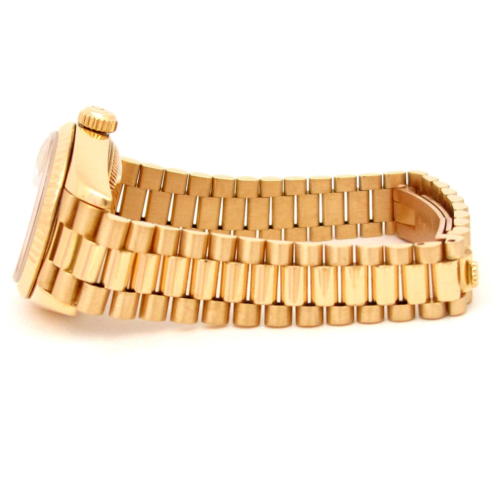 26mm Rolex 18k Yellow Gold Oyster Perpetual Datejust Watch