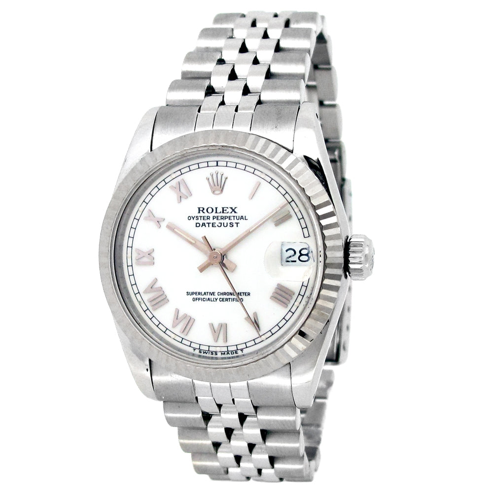 31mm Rolex Stainless Steel Oyster Perpetual Datejust Watch