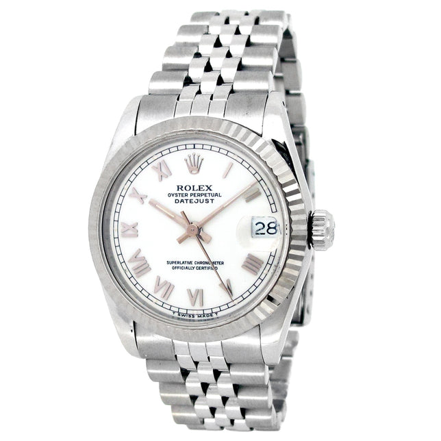 31mm Rolex Stainless Steel Oyster Perpetual Datejust Watch