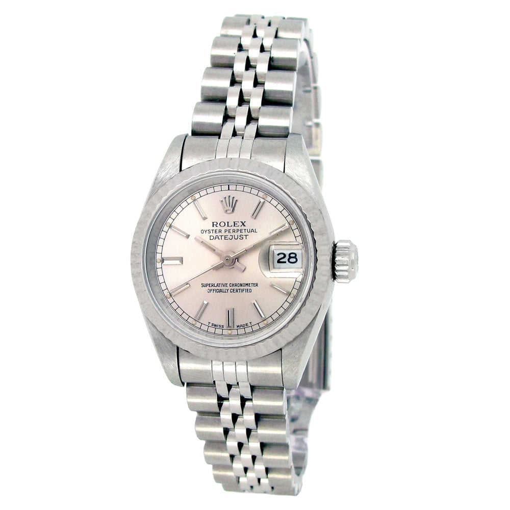 26mm Rolex Stainless Steel Oyster Perpetual Datejust Watch