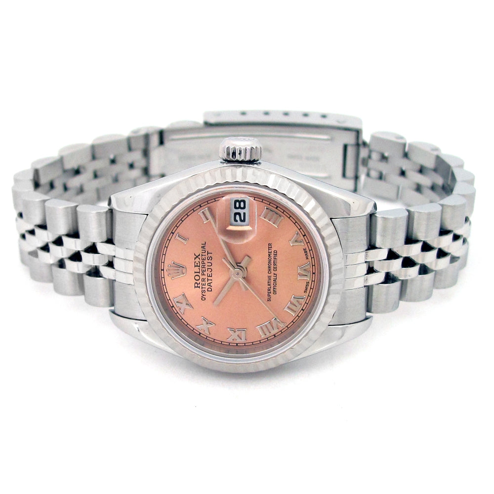 26mm Rolex Stainless Steel Oyster Perpetual Datejust Watch