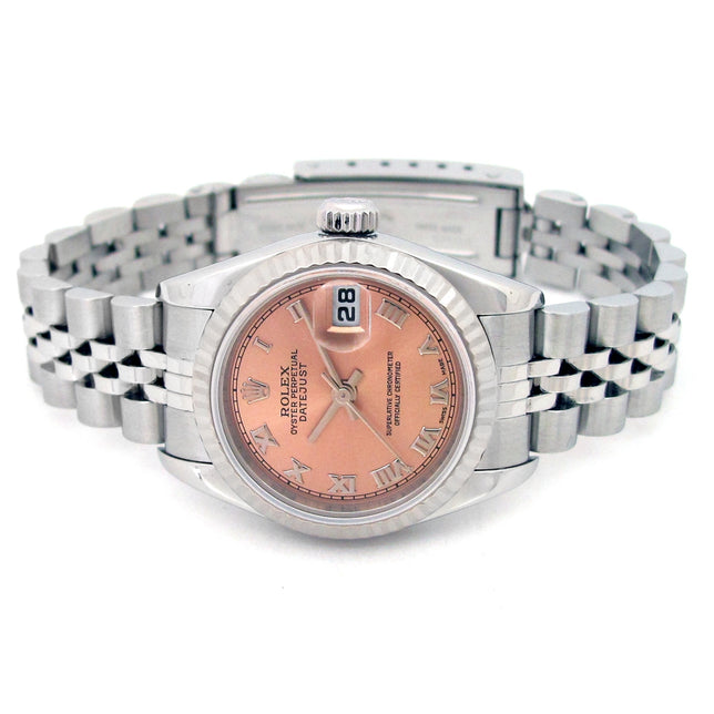 26mm Rolex Stainless Steel Oyster Perpetual Datejust Watch