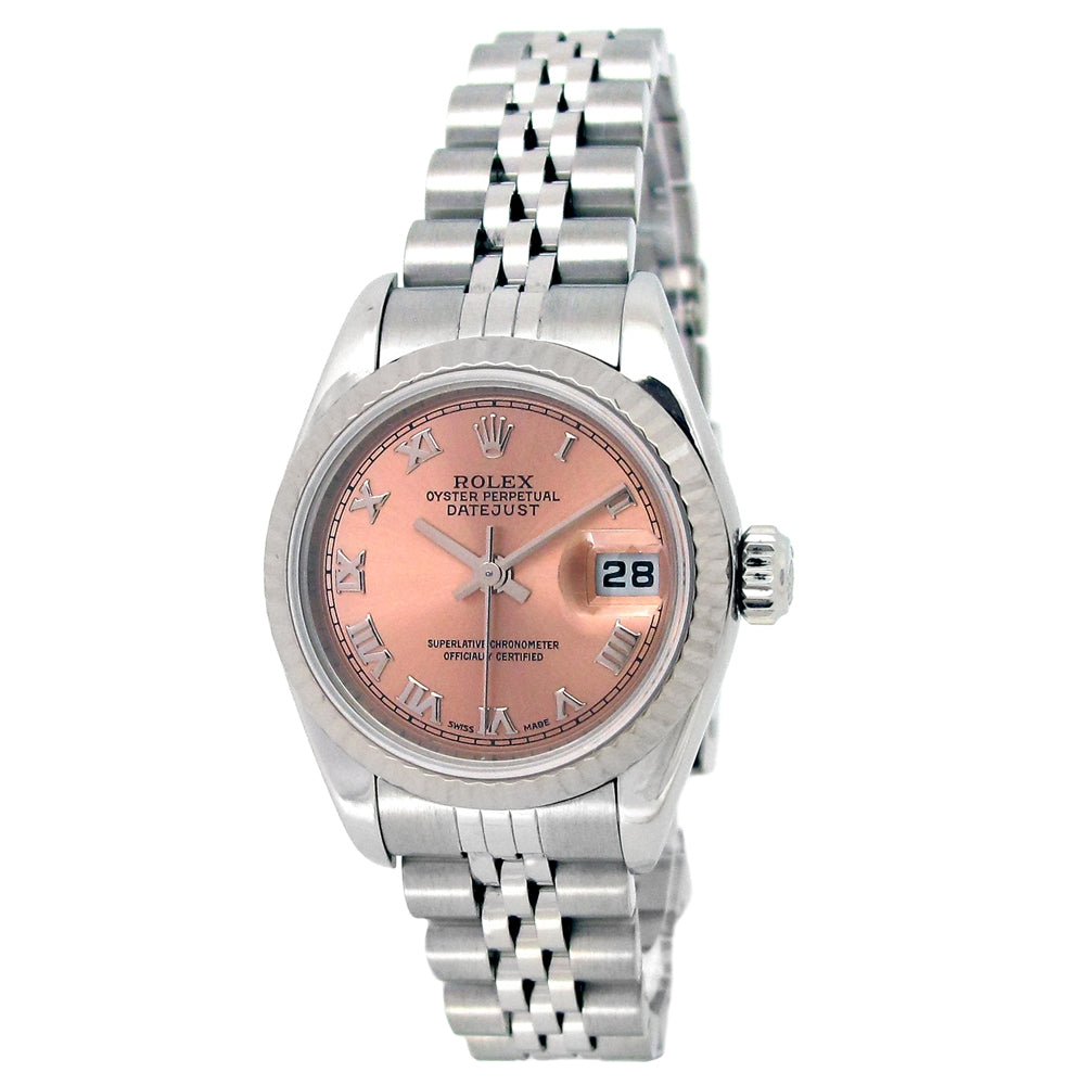 26mm Rolex Stainless Steel Oyster Perpetual Datejust Watch