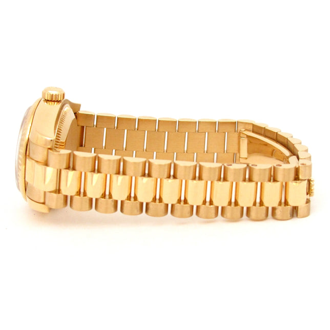 26mm Rolex 18k Yellow Gold Oyster Perpetual Datejust Watch