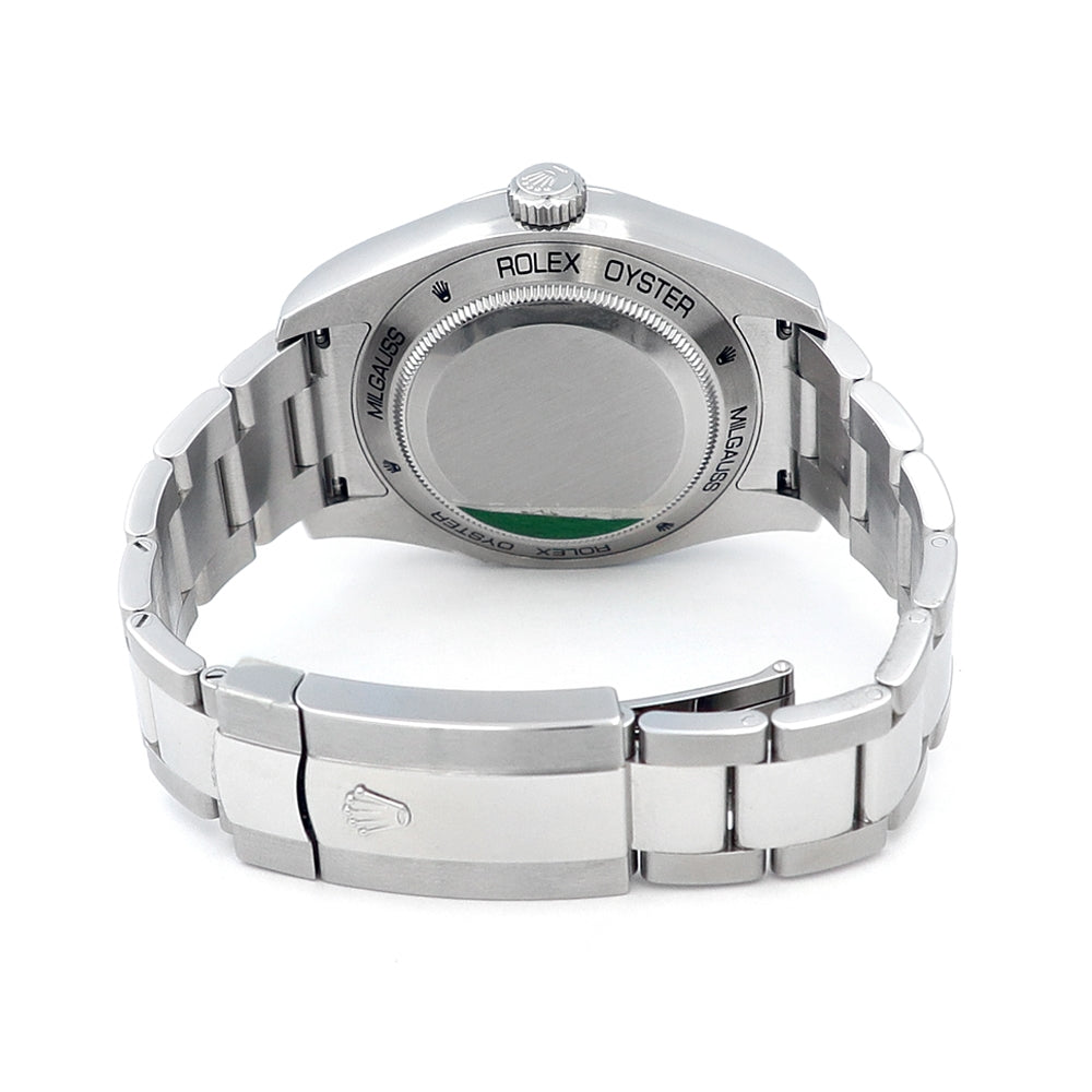 40mm Rolex Stainless Steel Oyster Perpetual Milgauss Watch