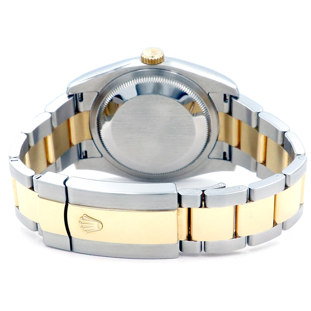 36mm Rolex 18K Yellow Gold and Stainless Steel Oyster Perpetual Datejust Watch