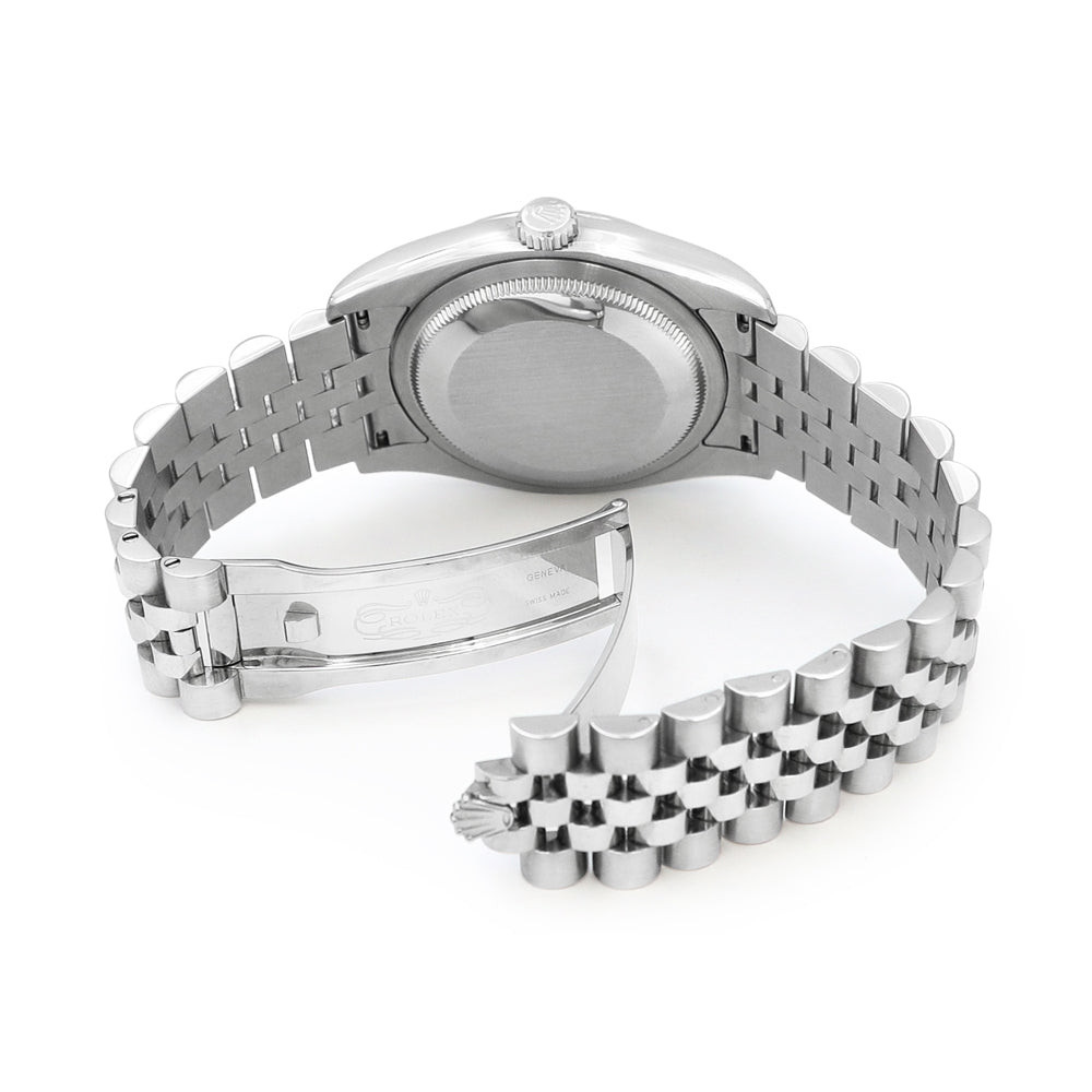 36mm Rolex Stainless Steel Oyster Perpetual Datejust Watch