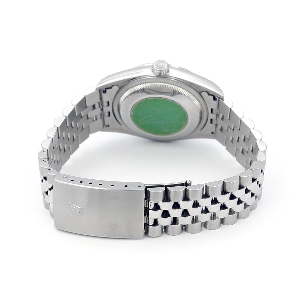 36mm Rolex Stainless Steel Datejust Watch 16234