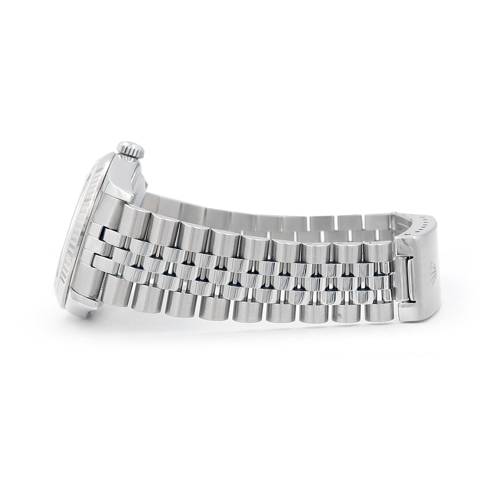 36mm Rolex Stainless Steel Datejust Watch 16234