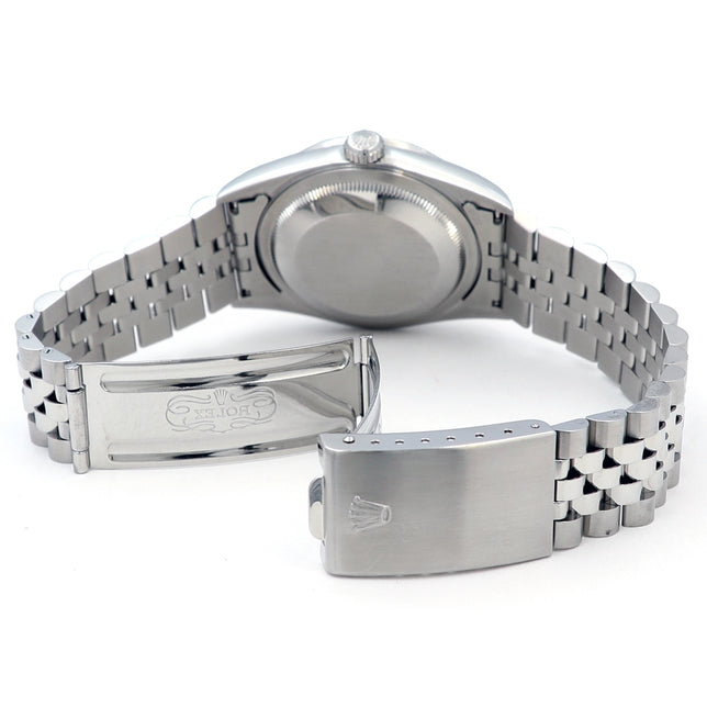 36mm Rolex Stainless Steel Oyster Perpetual Datejust Watch