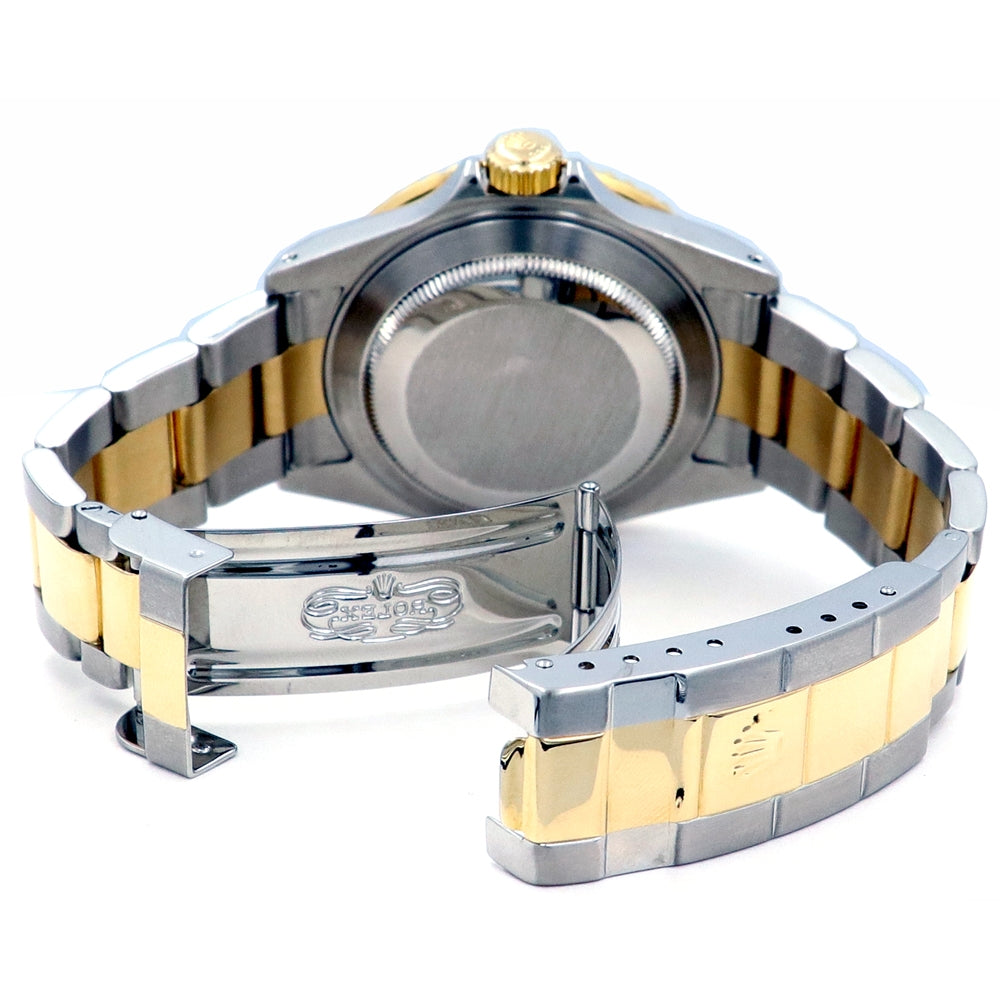 40mm Rolex 18k Yellow Gold and Stainless Steel Oyster Perpetual Submariner Date Watch