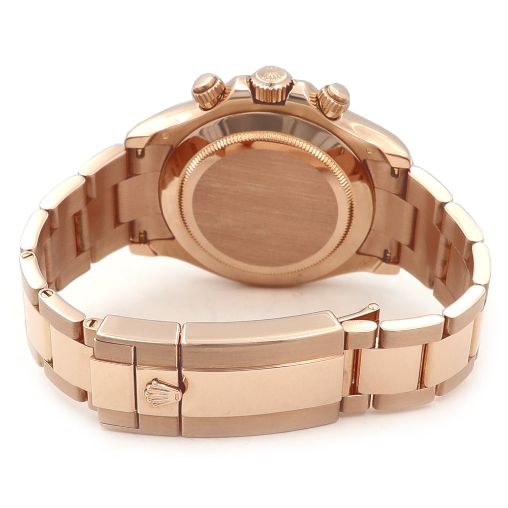 40mm Rolex 18k Rose Gold Daytona Cosmograph Watch