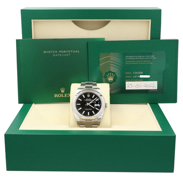 41mm Rolex Stainless Steel Oyster Perpetual Datejust II Watch