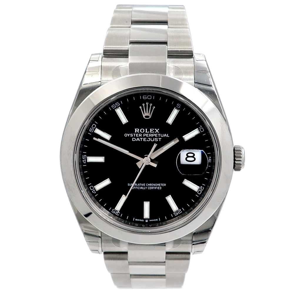 41mm Rolex Stainless Steel Oyster Perpetual Datejust II Watch