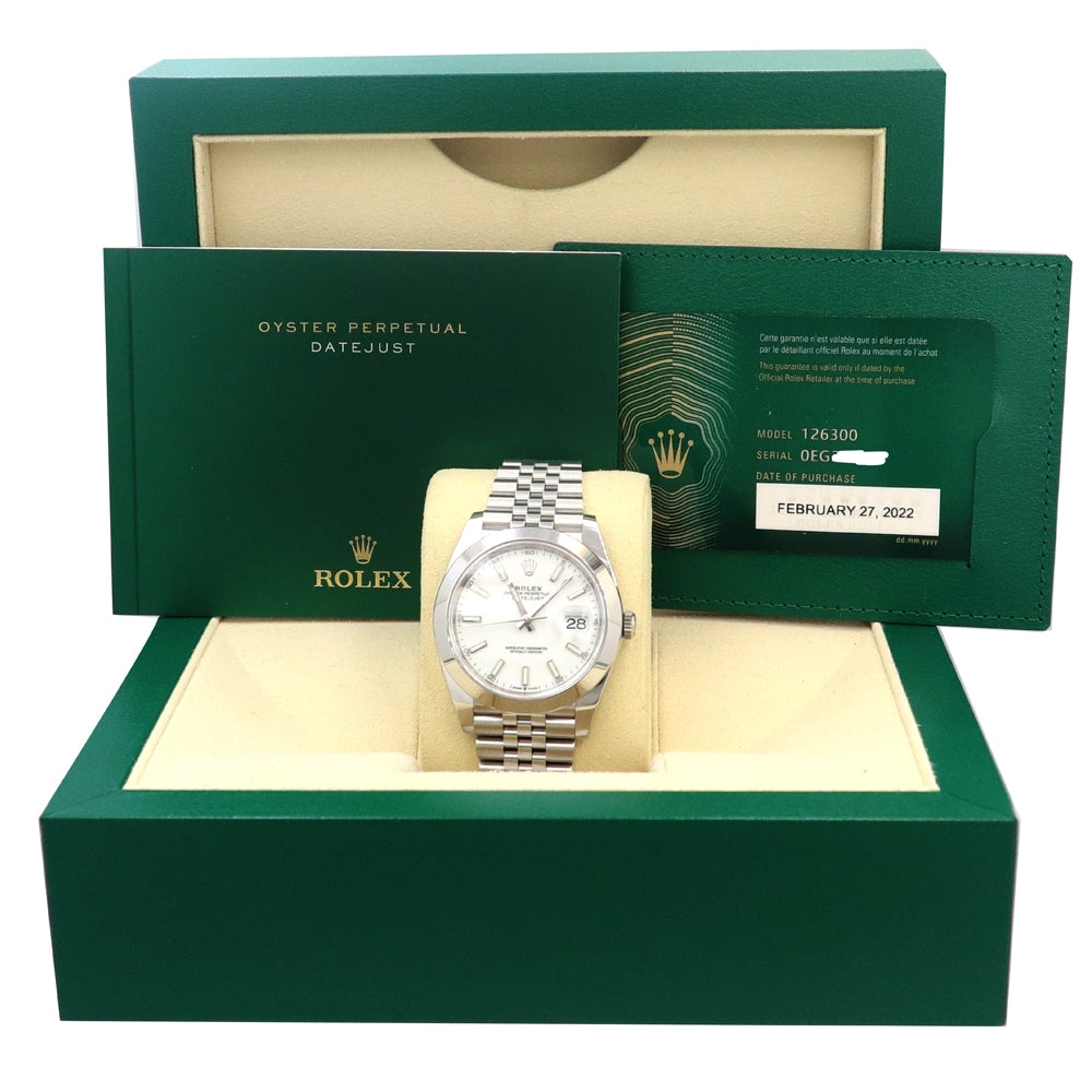 41mm Rolex Stainless Steel Oyster Perpetual Datejust II Watch