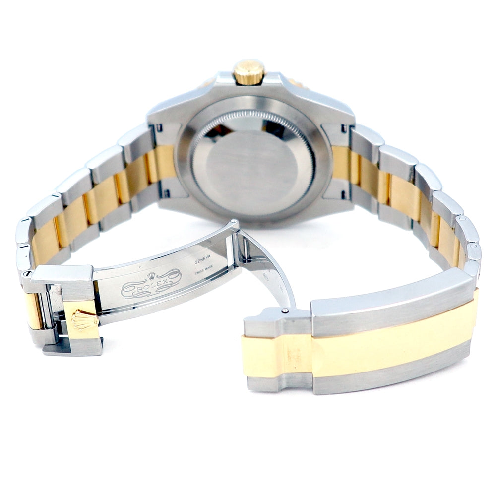 41mm Rolex 18k Yellow Gold and Steel Submariner Date Watch