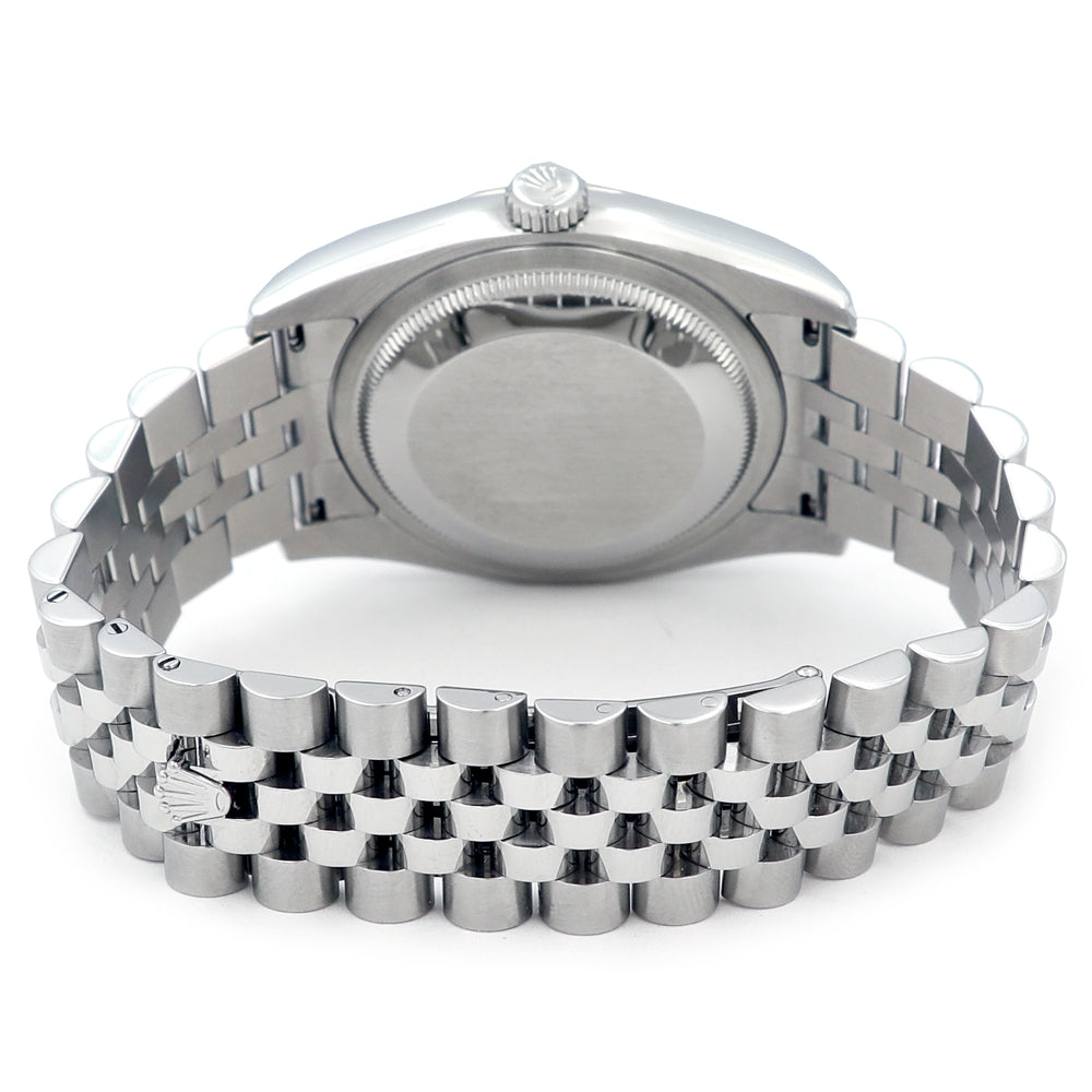 36mm Rolex Stainless Steel Oyster Perpetual Datejust Watch